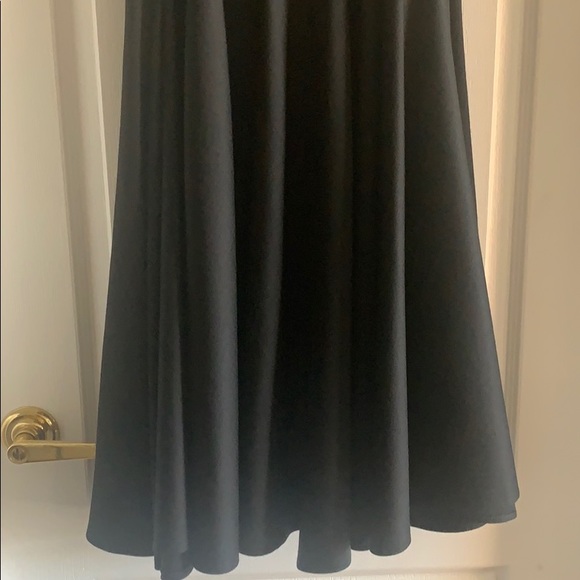 Vintage Black Leather Maxi Skirt - Size 4 - Picture 4 of 8